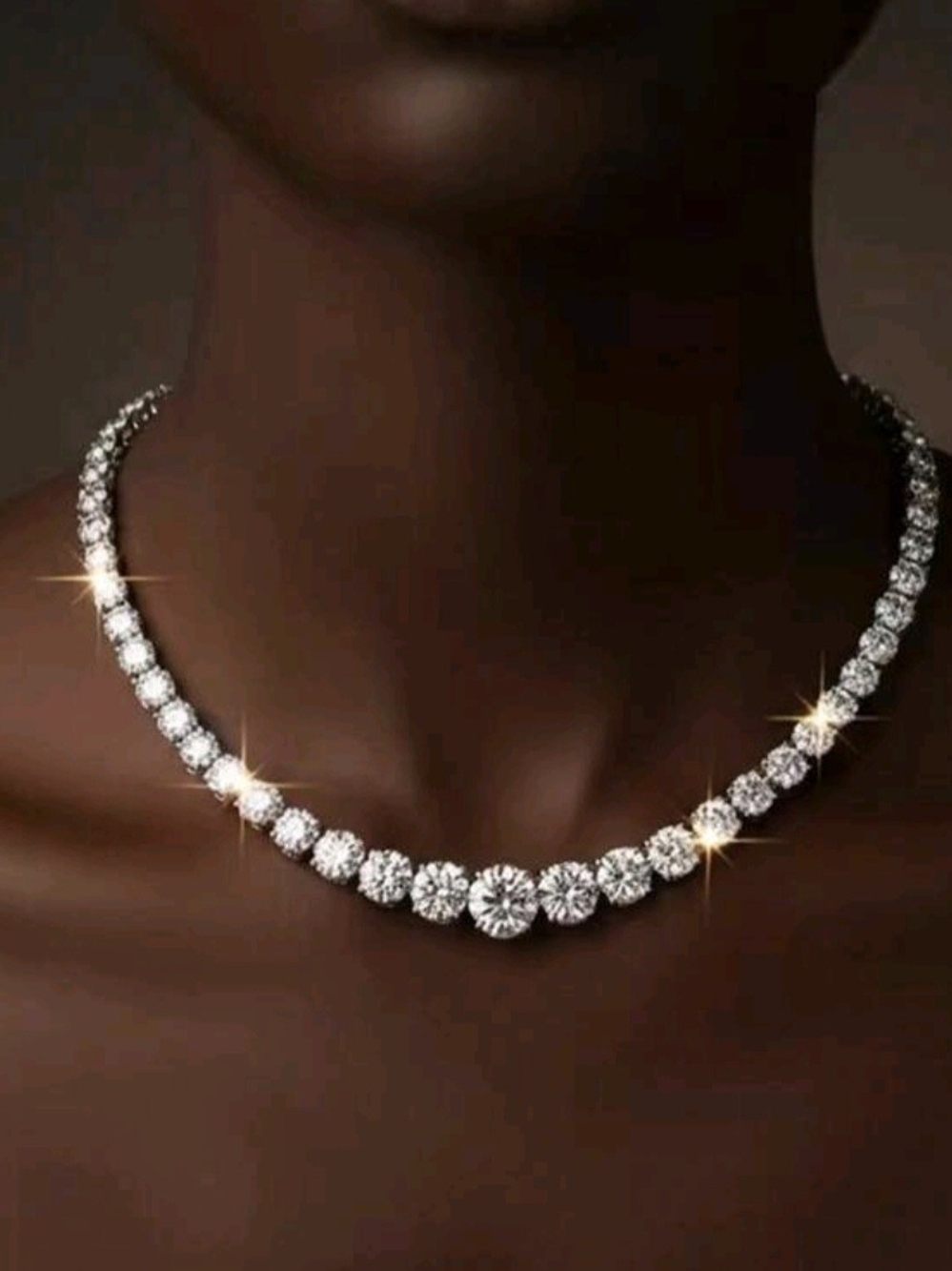 ⭐️⭐️NEW⭐️⭐️ WOW WHAT A BEAUTY!! 5A High Quality CZ Tennis Necklace